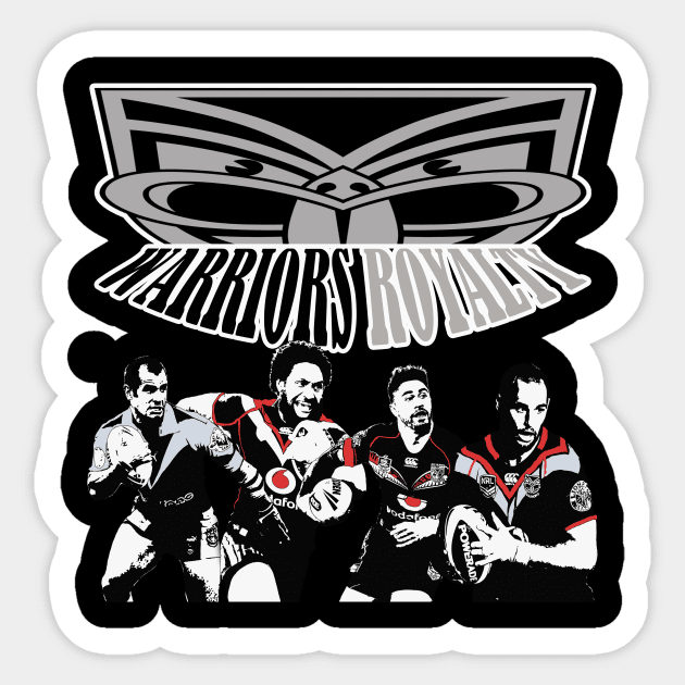 New Zealand Warriors Legends - WARRIORS ROYALTY Sticker by OG Ballers